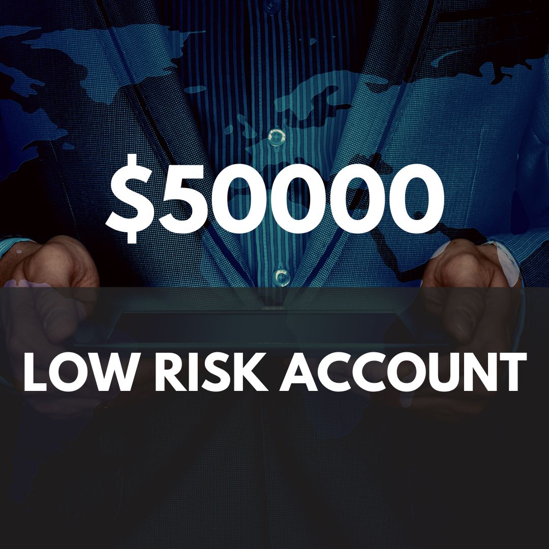 50k usd low risk acocunt